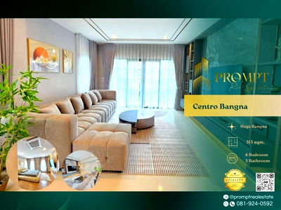 Houses for rent Bang Pu Industrial Estate : CD03703 - Centro Bangna :  Mega Bangna