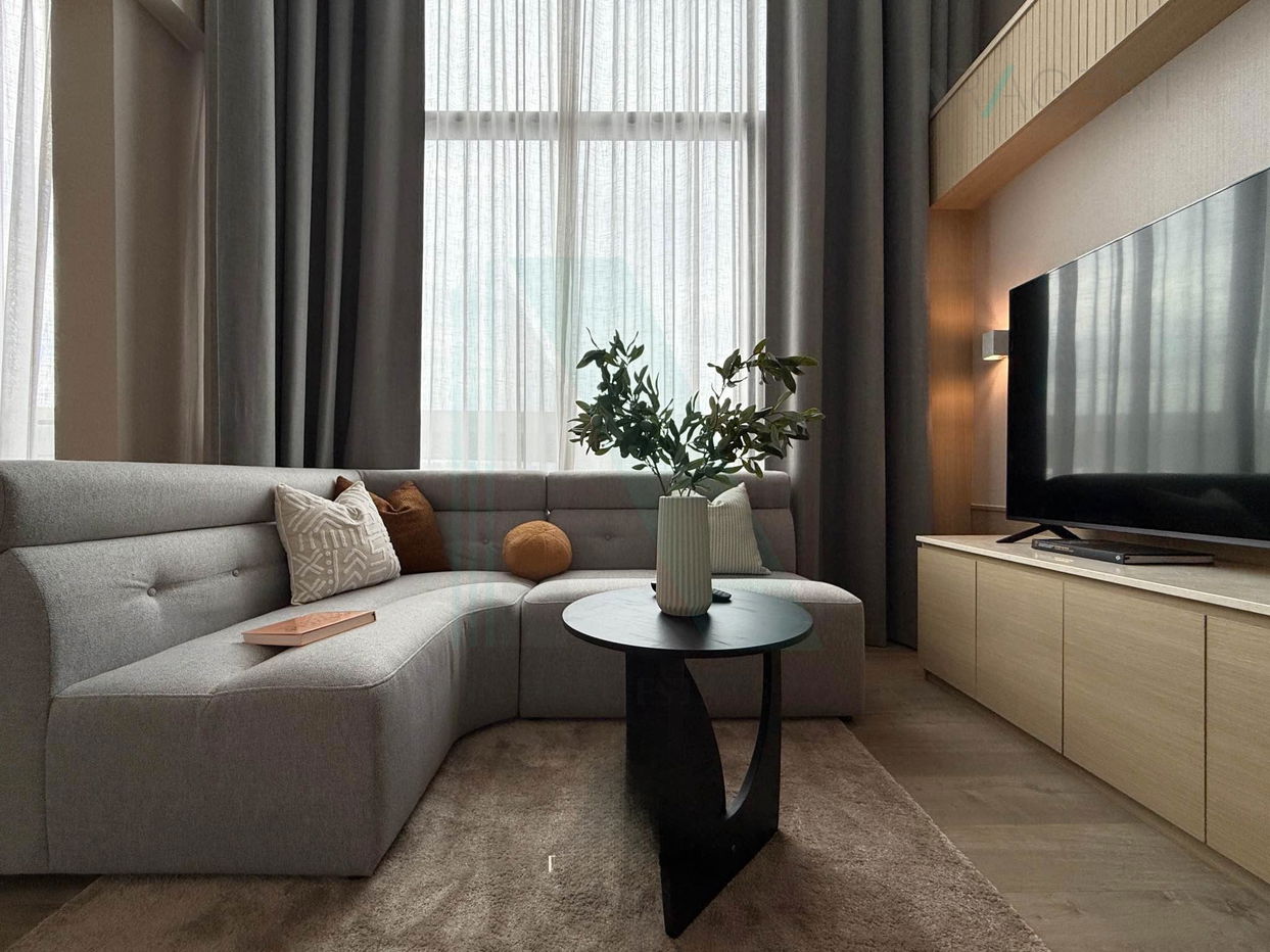 รูป 🚩 ให้เช่าคอนโด เดอะ เครสท์ พาร์ค เรสซิเดนซ์ อาคาร 1 ชั้น 4 Duplex ขนาด 50 ตรม ใกล้ BTS ห้าแยกลาดพร้าว - รูปที่ 3/8