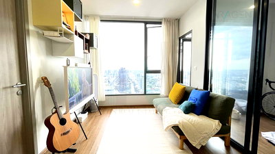 ขายคอนโด : ขายคอนโด คลาวด์ ทองหล่อ-เพชรบุรี อาคาร 1 ชั้น 34 1 ห้องนอน ขนาด 38 ตรม ใกล้ ใกล้ MRT เพชรบุรี