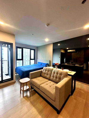 Condos for rent Bangkok : 🎊 For Rent Condo ASPIRE ONNUT STATION Building 1, Floor 18,Studio, Room size 28 sqm