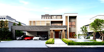 ขายบ้านเดี่ยว : คฤหาสน์หรู ติดทะเลสาบ LAKE LEGEND BANGNA – SUVARNABHUMI  พร้อมสระว่ายน้ำส่วนตัว ตกแต่งพร้อมอยู่