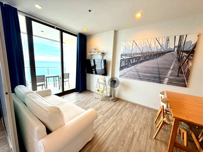 ขายคอนโด : ลดพิเศษเหลือเพียง 5.39 ล้าน เท่านั้น (จากราคาปกติ 6.xx ล้าน) #บ้านปลายหาดพัทยาคอนโด 1 ห้องนอน 1 ห้องน้ำ ขนาด 54ตรม. ตกแต่งสวย วิวทะเล ต่างชาติซื้อได้