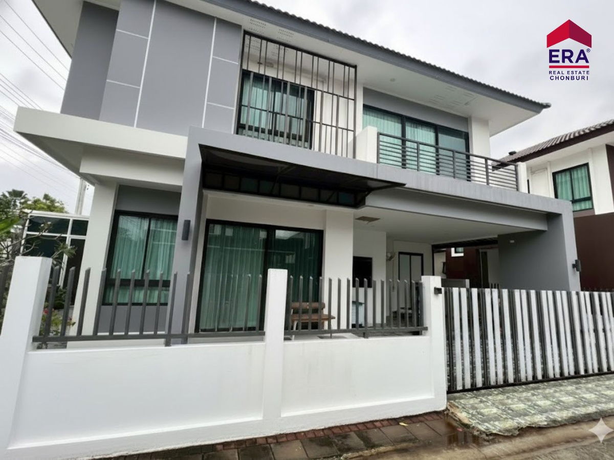 รูป บ้านเดี่ยวหัวมุมแต่งครบ The Home บ้านฉาง ระยอง ใกล้สุขุมวิท - รูปที่ 2/21