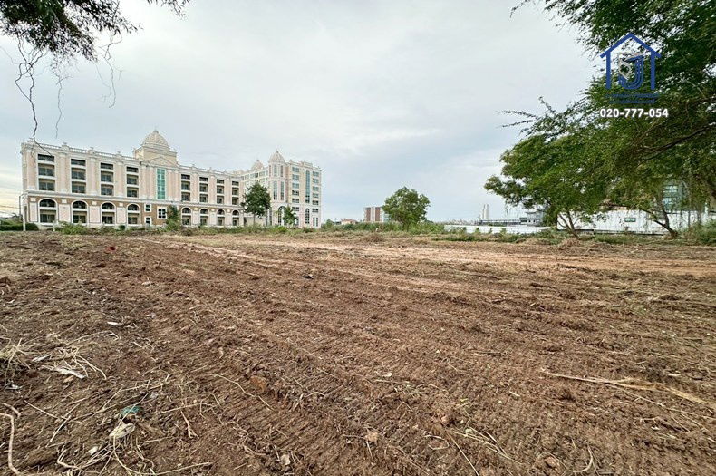 รูป ขายที่ดินถมแล้ว 3ไร่ ซอยเอแบค ถนนบางนา-ตราด กม.26 ใกล้ทางด่วนบูรพาวิถี (ทางด่วนสายบางนา-ชลบุรี) - รูปที่ 4/7