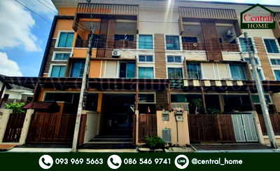 ทาวน์โฮม ม.สวนดุสิต : ทาวน์โฮม 3 ชั้น นนทรี พลัส บางกรวย - ไทรน้อย