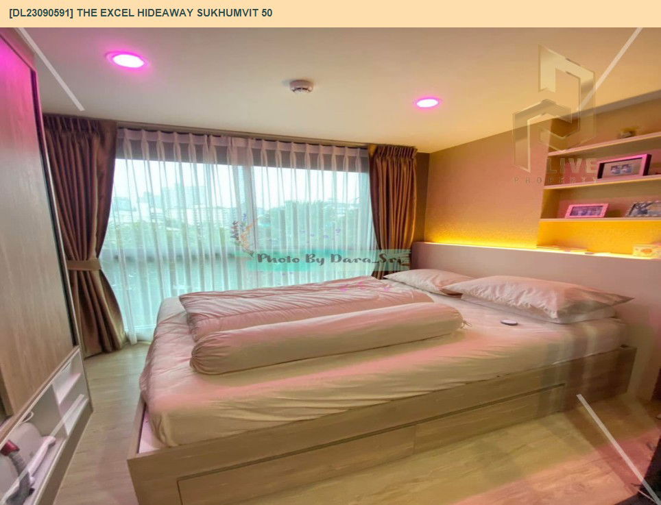 picture DL23090591 Condo for rent, The Excel Hideaway Sukhumvit 50 near BTS On Nut, ready to move in, call urgently 0638692663 LineID @162cjixi - 6/10