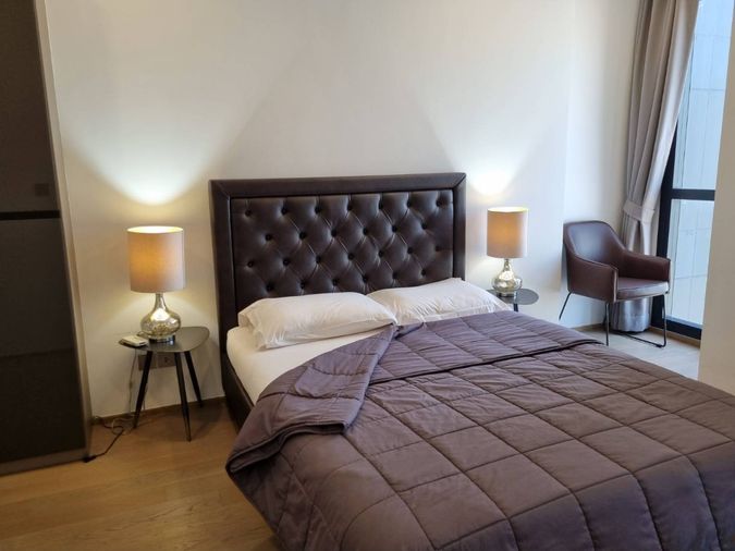 แอชตัน จุฬา สีลม 1นอน1น้ำ 25 ตร.ม  ชั้น 24  เช่า 24,000 เฟอร์ครบ