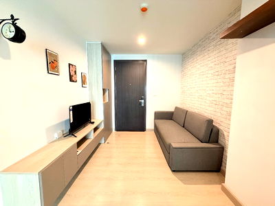 คอนโดให้เช่า : ให้เช่าคอนโดใกล้ BTSสำโรง : Niche ID สุขุมวิท 113 เฟอร์ครบ แต่งสวยพร้อมอยู่