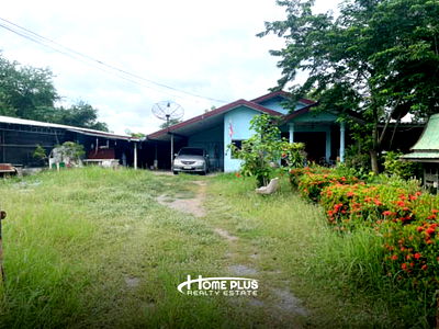 บ้านเดี่ยว สุพรรณบุรี : ที่ดินพร้อมบ้านเดี่ยวชั้นเดียว อำเภอสามชุก สุพรรณบุรี เนื้อที่ 3 ไร่ 3 งาน 98 ตารางวา