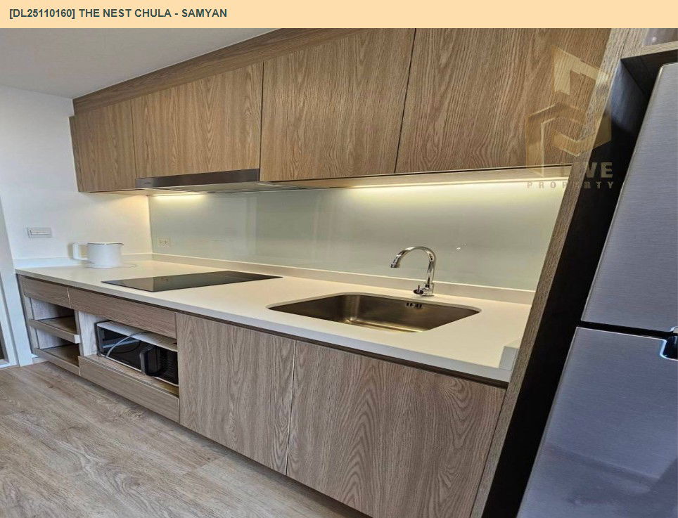 รูป DL25110160 ให้เช่าคอนโด เดอะ เนส จุฬา - สามย่าน (The Nest Chula - Samyan) ใกล้ MRT สามย่าน พร้อมเข้าอยู่ โทรด่วน 0616298946 LineID @523dslwi - รูปที่ 5/6