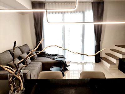 Townhouses for rent Bang Pu Industrial Estate (North) : 🏢#PT2410_188🏢𝗙𝗼𝗿 𝗥𝗲𝗻𝘁 3️⃣5️⃣k.🔥🔥 #Near MRT Sri Eiam ✨#Vacant room 22 Nov 68 Pleno Sukhumvit Bangna 2 project