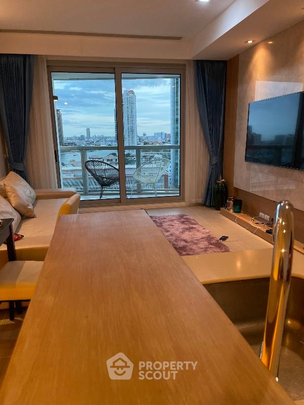 รูป คอนโด 2-ห้องนอน ที่ เดอะ ริเวอร์ คอนโดมิเนียม ใกล้ BTS สะพานตากสิน (ID 928073) - รูปที่ 1/14