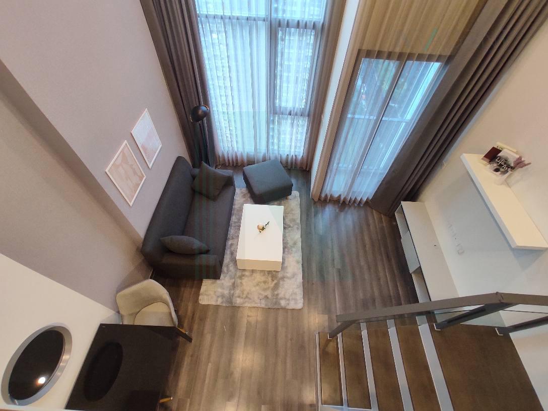 picture ð For Rent Condo KNIGHTSBRIDGE SPACE RAMA 9 Building 1, Floor 21,Duplex, Room size 39 sqm - 5/8