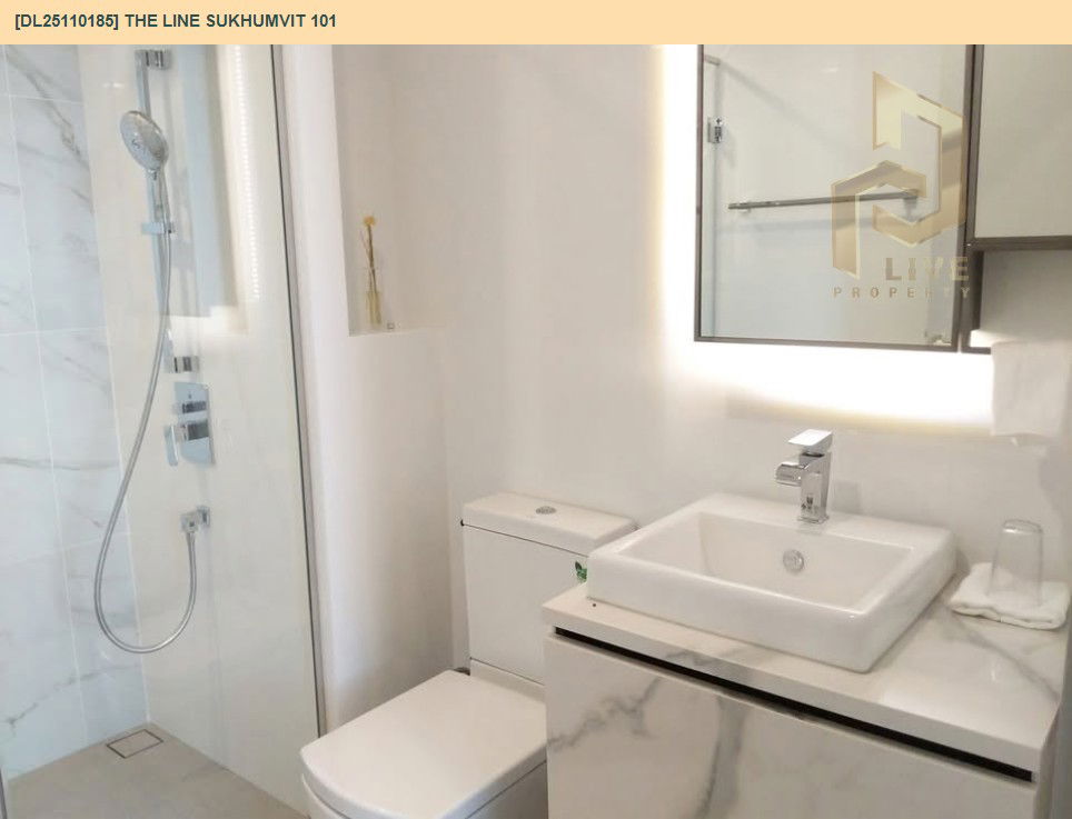 picture DL25110185 Condo for rent, THE LINE Sukhumvit 101 near BTS Punnawithi, ready to move in, call urgently 0638692663 LineID @897iyzll - 8/9