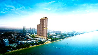 Condos for sale : Luxury Condo copacabana Jomtain Pattaya Ready to move 
