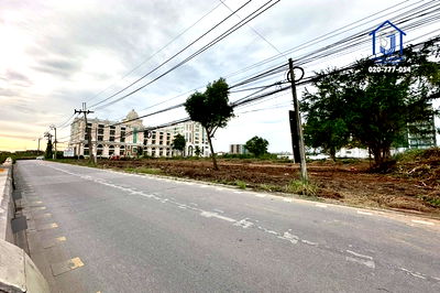 ที่ดิน นิคมบางพลี : ขายที่ดินถมแล้ว 3ไร่ ซอยเอแบค ถนนบางนา-ตราด กม.26 ใกล้ทางด่วนบูรพาวิถี (ทางด่วนสายบางนา-ชลบุรี)
