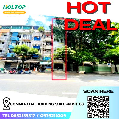Shophouses for rent J Avenue Thonglor : #R7417 🎉 061168 Commercial Building for Rent, Sukhumvit 63