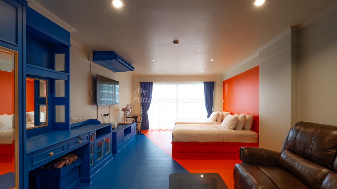 รูป 🛏️ Studio - 🏙️ Sea Views - 🇹🇭 ชื่อไทย - 🏢 Park Beach Condominium Pattaya - รหัส: PBC06 - รูปที่ 1/13