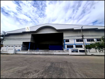 เช่าโรงงาน สมุทรปราการ : AW602 ให้เช่าโกดัง โรงงานเกือบ 7 ไร่ พื้นที่ 5,500 ตร.ม. พื้นที่สีม่วง บางนา-ตราด กม.23