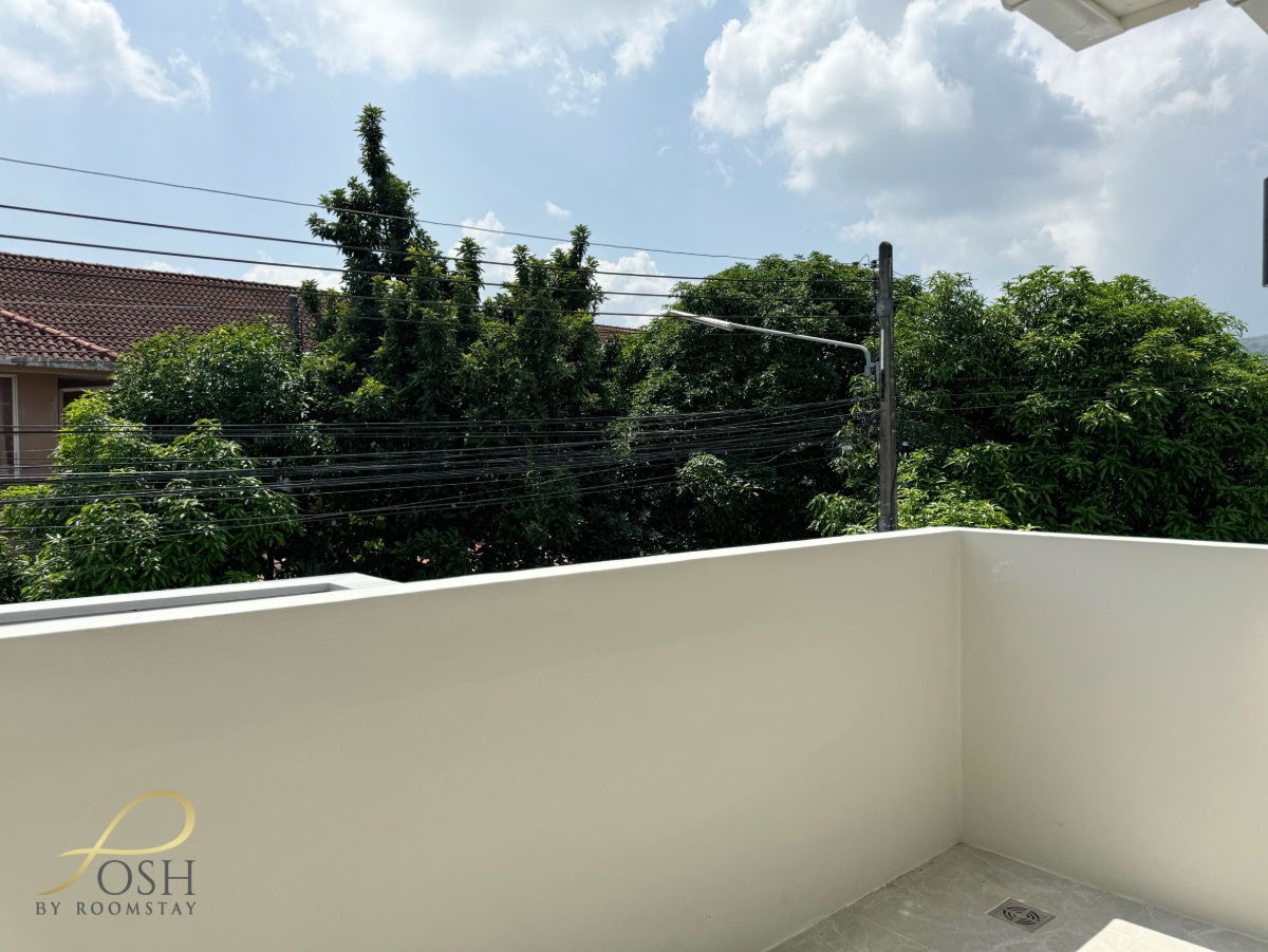 picture Dusitburi Village Located in the Rassada – Samkong area, behind PKRU A high-quality fully renovated semi-detached two-storey house in modern style - 38/43