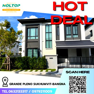 Houses for rent Bang Pu Industrial Estate (North) : #R7442 🎉 091168 House for rent Grande Pleno Sukhumvit-Bangna