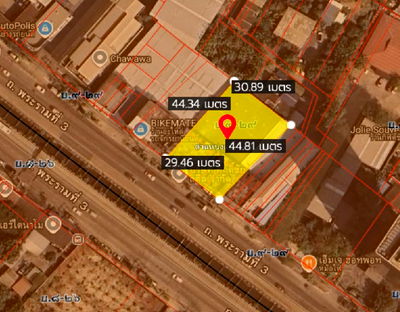 ที่ดิน วิทยาลัยพณิชยการเชตุพน : ขายที่ดินติดถนนพระราม3 ทำเลดี รูปแปลงสวย เหมาะทำธุรกิจ