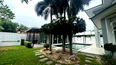 บ้านเดี่ยว ม.เกษมบัณฑิต พัฒนาการ : ขายบ้านพร้อมสระว่ายน้ำเพอร์เฟคมาสเตร์พีช พระราม 9