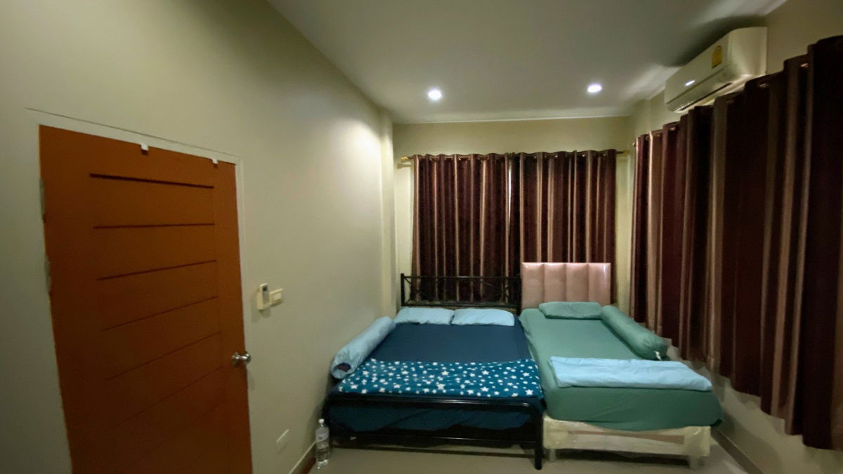 picture For SALE Below Market Price Single Detached House Baan San Pruksa 2Bed 2Bath 60sqw 196sqm 2Parking Near Big C Lotus's Ban Pong - 7/14