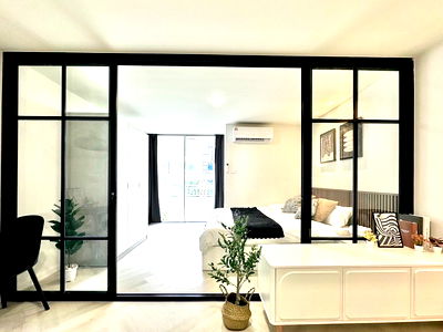 เช่าคอนโด MRT ห้วยขวาง : ให้เช่า Ratchada city18 ห้องรีโนเวทใหม่ ห้องจริงสวยอลัง ใกล้ MRT ห้วยขวาง สนใจแอดไลน์ด่วนเลยจ้า @best_condo