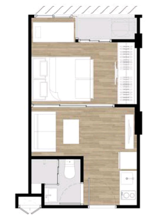 รูป WS5494 🏢 โครงการ Atmoz Ratchada – Huai Khwang เพียง 14,000 บาท/เดือน - รูปที่ 7/7