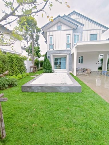 ✨ให้เช่า บ้านหรู Villaggio 3 ศรีนครินทร์–บางนา กม.5 พร้อมเฟอร์ครบ ราคา 110,000 บาท/เดือน✨