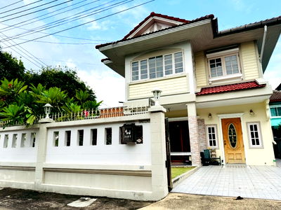 เช่าบ้านเดี่ยว แจ้งวัฒนะ-ปากเกร็ด 28 : 🔴RV20378🟡 ให้เช่าถูกมาก👍 บ้านเดี่ยว หมู่บ้านศราวัณวิลล์ แจ้งวัฒนะ 28 💛🧡 ✅แอดไลน์ @mproperty (มี @ ด้วย) แอดมินตอบไว