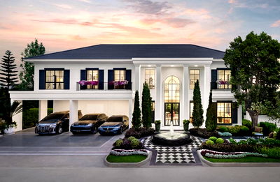 บ้านเดี่ยว กรุงเทพมหานคร : 🏡 ใกล้หมดแล้ว!  Setthasiri DonMueang บ้านหรู Modern American พร้อม EV Charger & Solar Panel ประหยัดพลังงานเหนือระดับ⚡📞 061-6161426💚 LINE: @wsrcondo