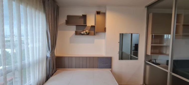 ให้เช่าห้องแต่งพร้อม เฟอร์ครบ ห้องใหญ่ วิวดี ราคาถูก ใกล้ ARL และ MRT สถานีหัวหมาก