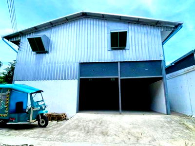 Factory for rent Bang Kruai - Sai Noi Road : 6-wheel truck The Walk Ratchapruek 1.5 km. MRT Sai Ma. 4 km. Warehouse for rent in Nonthaburi. Prim