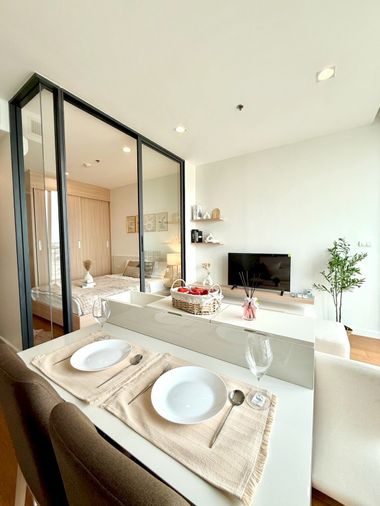 1-bed condo for rent, 38.3 sqm, Bright Wongwian Yai
