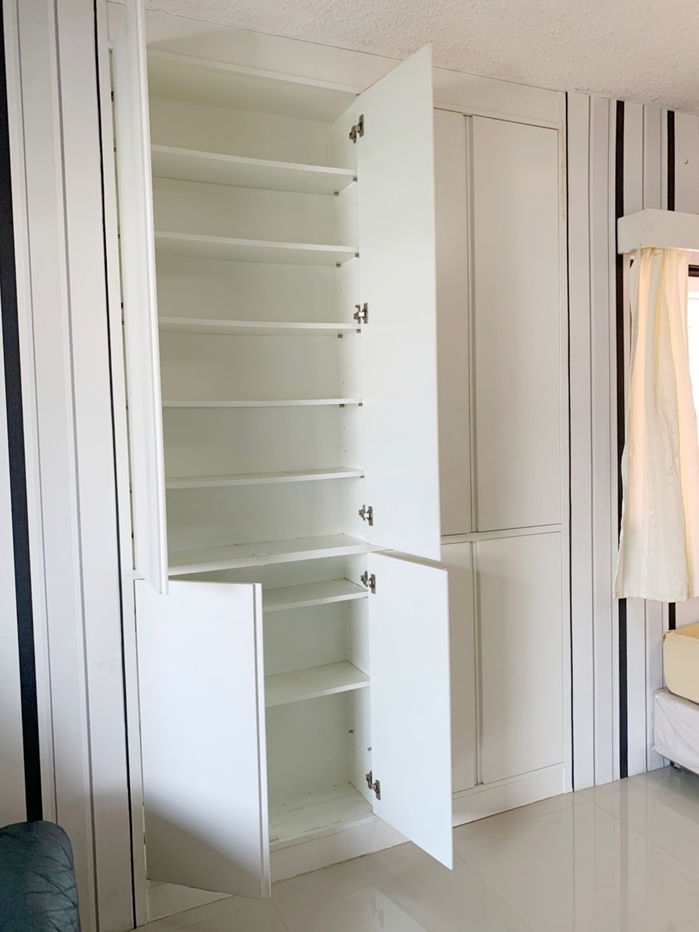 รูป [ขายพร้อมผู้เช่า] คอนโดห้องมุม วิวดี มีที่จอดรถ ติดห้าง เดินไป MRT ศูนย์วัฒนธรรมได้ - รูปที่ 4/13