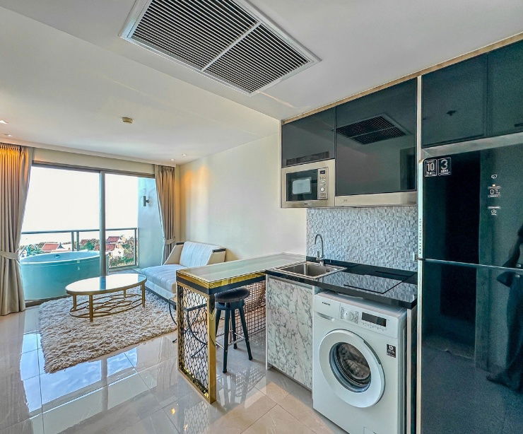 รูป 🌴Sea view พร้อมอ่างอาบน้ำ Riviera Monaco Pataya ราคาดีย์0896620022 - รูปที่ 11/11