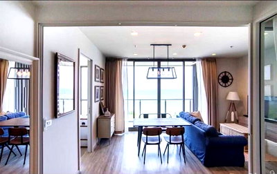 ขายคอนโด : 🌊 ขายคอนโดหรู วิวทะเล บ้านปลายหาด วงศ์อมาตย์ – พร้อมเข้าอยู่