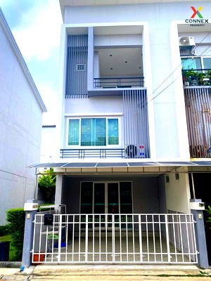 Townhouses for rent Saiaksorn School : For Rent Townhouse/Townhome  , The Exclusive Wongwaen-Ramintra , MRT-Khu Bon , Tha Raeng , Bang Khen , Bangkok , CX-136050 ✅ Live chat with us ADD LINE @connexproperty ✅ 