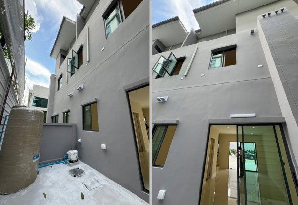 รูป  ให้เช่าทาวน์โฮม 3 ชั้น โครงการ Eigen Rama 9 ไอเจ้นท์ พระราม 9 / ซอย สน.ประเวศ / อยู่อาศัย หรือ Home Office จดบริษัทได้ - รูปที่ 9/10