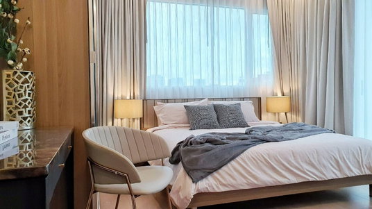 รูปภาพ Supalai Elite Payathai【𝐑𝐄𝐍𝐓】🔥Warm and elegant room with specially selected real wood furniture.🔥 Contact Line ID: @hacondo