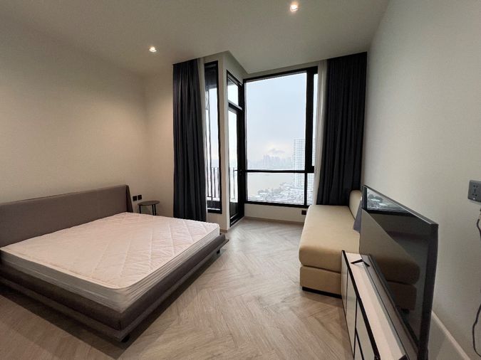 🎄Chapter เจริญนคร ริเวอร์ไซด์ 🎄🎉 ดูพลุปีใหม่ ICONSIAM🎡 Asiatique ได้จากห้อง✨1 Bed 26 ตร.ม.✨ วิวแม่น้ำเจ้าพระยา 