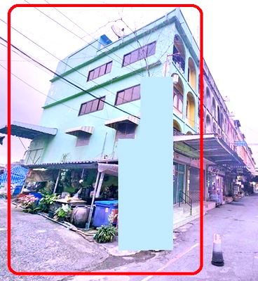 Shophouses for rent Bang Khen : Can do Airbnb, Foodland, Big C, MRT Ramintra Km.4 50m. Commercial building for rent, 4.5 floors - rooftop, 4 bedrooms, 4 bathrooms, 