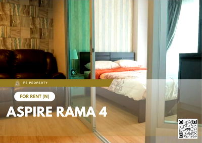คอนโดให้เช่า : ให้เช่า 📍 Aspire Rama 4 📍 เฟอร์นิเจอร์ และ เครื่องใช้ไฟฟ้าครบ ใกล้ BTS เอกมัย   