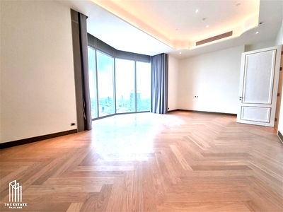 คอนโดให้เช่า : For rent The Residences At Mandarin Oriental Bangkok ห้องมุม Penthouses หน้ากว้างใหญ่สุดในชั้น Layout พิเศษมีเพียง 1 ห้องต่อชั้นเท่านั้น @500,000Baht