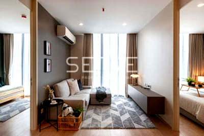 Condos for rent : Nice Room 2 Beds with North Side of Garden view Condo Close to BTS Asok & MRT Sukhumvit 550 m.-Noble Recole Sukhumvit 19