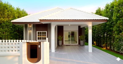 บ้านเดี่ยว นิคมปิ่นทอง : ขายบ้านเดี่ยว 1 ชั้น พิกัด โรงโป๊ะ–สุขุมวิท ใกล้นิคมฯ ทำเลทอง เดินทางสะดวก รีโนเวทใหม่ทั้งหลัง