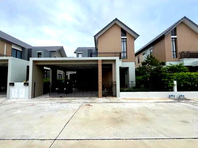 Houses for sale Chonburi : Two-storey detached house for sale, Golden Prive Bangsaen, Nong Mon, Chonburi project