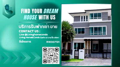 Houses for rent Srinakarin-Romklao Road : Luxury detached house for rent in Grand Bangkok Boulevard Rama 9 – Srinakarin (Krungthep Kreetha), newly renovated throughout. - RW007131 